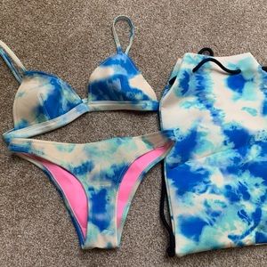 TRIANGL Tie Dye Bikini
